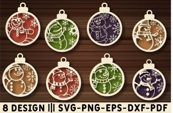 Christmas Balls Svg, Snowman Family Svg: A Designer's Review for Winter Amp