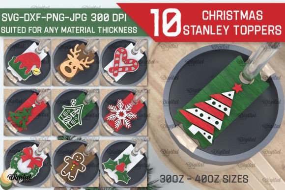 Christmas Stanley Topper Lasercut Bundle Review