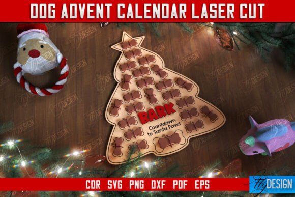 Dog Advent Calendar Pet Gift Treats for Winter Amp