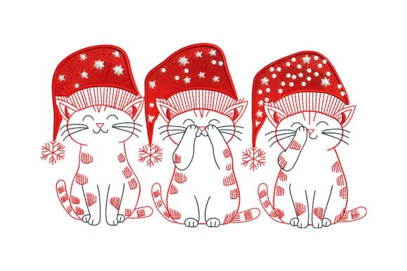 Festive Cats in Santa Hats: A Christmas Branding Review