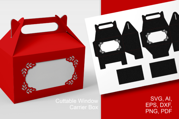 Festive Frame Gable Window Box Template Shapes