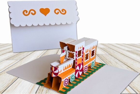 Gingerbread Train Pop Card: A Review for Bloggers and Publishers