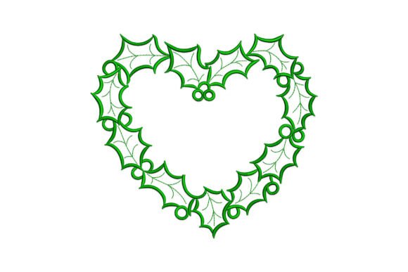 Heart-shaped Holly Wreath: A Christmas Asset Review for Sellers