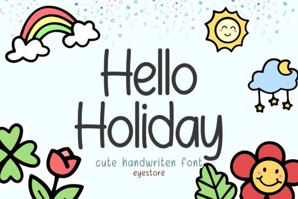 Hello Holiday: A Modern Sans Serif for Editorial & Web Design