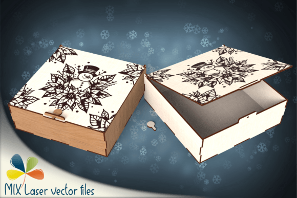 Holiday Square Gift Box with Lid: A Winter Amp Design Review
