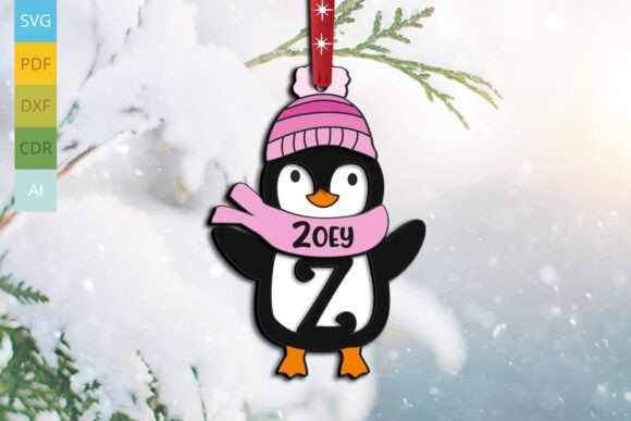 Penguin Letter Z Ornament SVG Gift Home: A Winter Amp Review