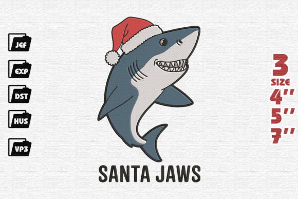 Santa Jaws: A Christmas Design Asset Review for Modern Brands